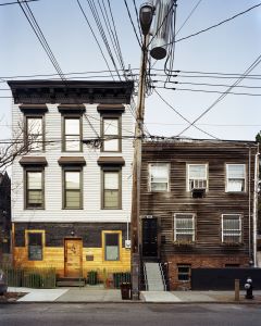 Jade Doskow, Two Houses, King Street (from ‘Red Hook’), 2016